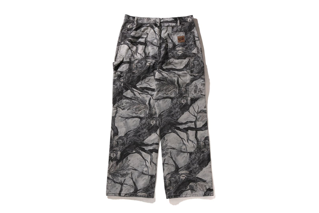 TREE EDGE CAMO RELAXED FIT WORK PANTS | bape.com
