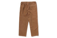 ONE POINT HEAVY WASHED CORDUROY RELAXED FIT EASY PANTS