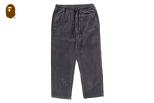 ONE POINT HEAVY WASHED CORDUROY RELAXED FIT EASY PANTS