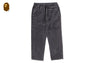 ONE POINT HEAVY WASHED CORDUROY RELAXED FIT EASY PANTS