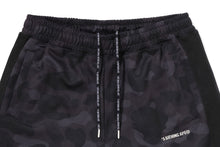 COLOR CAMO METAL LOGO RELAXED FIT TRACK SWEAT PANTS