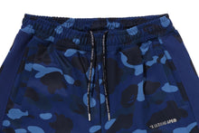 COLOR CAMO METAL LOGO RELAXED FIT TRACK SWEAT PANTS