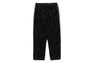 SOLID CAMO VELOUR METAL ONE POINT RELAXED FIT TRACK PANTS