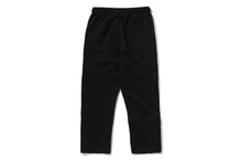 LINE CAMO JACQUARD METAL LOGO RELAXED FIT TRACK SWEAT PANTS