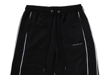 LINE CAMO JACQUARD METAL LOGO RELAXED FIT TRACK SWEAT PANTS