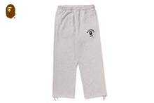 COLLEGE OVERSIZED FIT WIDE LEG SWEAT PANTS