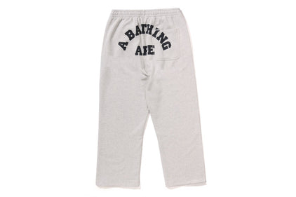 COLLEGE OVERSIZED FIT WIDE LEG SWEAT PANTS