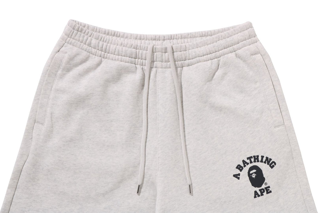 COLLEGE OVERSIZED FIT WIDE LEG SWEAT PANTS | bape.com