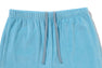 CRYSTAL STONE APE HEAD VELOUR WIDE PANTS
