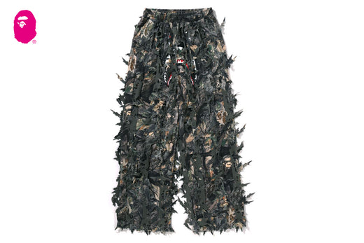 TREE EDGE CAMO LASER CUT STRAIGHT FIT SWEAT PANTS