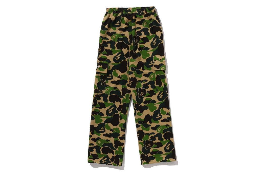 ABC CAMO A BATHING APE LOGO STRAIGHT SWEAT PANTS | bape.com