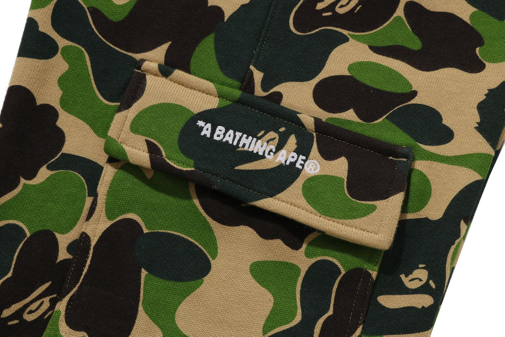 アベイシングエイプ　スヌーピー　迷彩柄　トレーナー　110 ABC CAMO A BATHING APE® Abc Camo Logo Rib Full Zip Hoodie | Bape