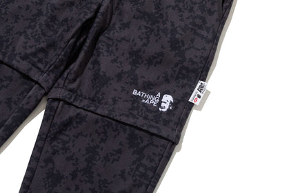【 BAPE BY KAZUKI KURAISHI 】DIGITAL CAMO MOD DETACHABLE PANTS