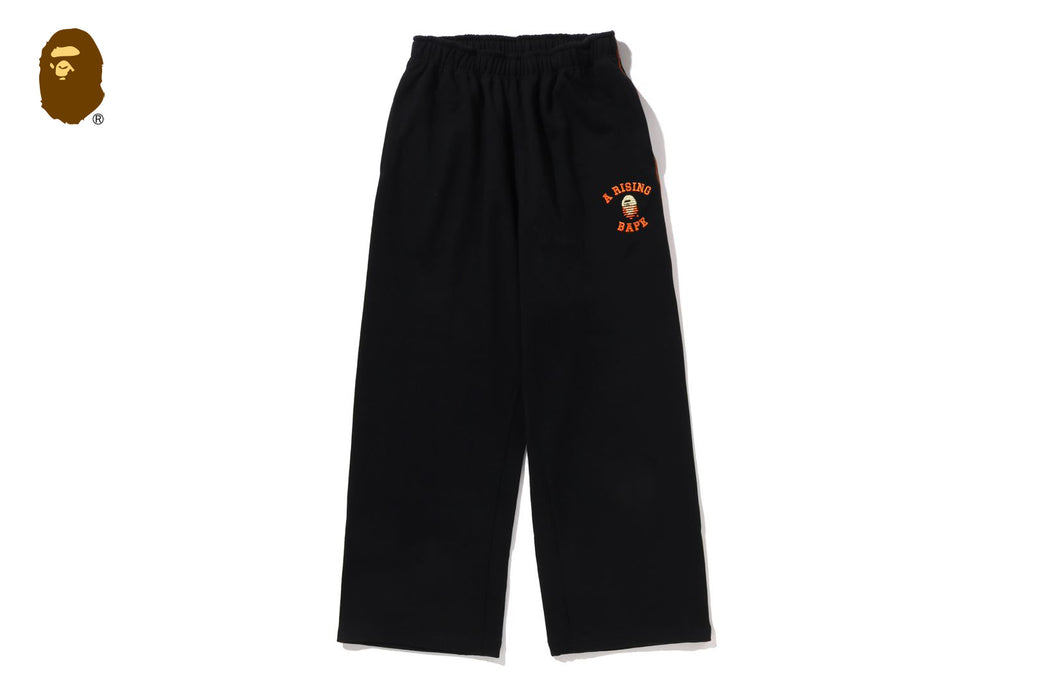 A RISING BAPE RELAXED FIT SWEAT PANTS | bape.com