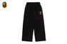 A RISING BAPE RELAXED FIT SWEAT PANTS