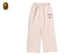 A RISING BAPE RELAXED FIT SWEAT PANTS