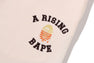 A RISING BAPE RELAXED FIT SWEAT PANTS
