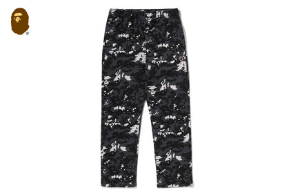 MULTI PIXEL CAMO WIDE LEG SWEAT PANTS