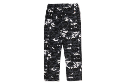 MULTI PIXEL CAMO WIDE LEG SWEAT PANTS