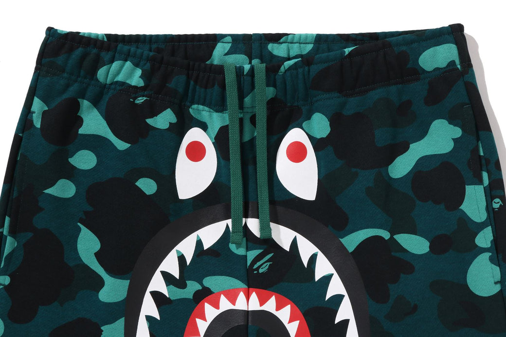 COLOR CAMO SHARK SWEAT PANTS | bape.com