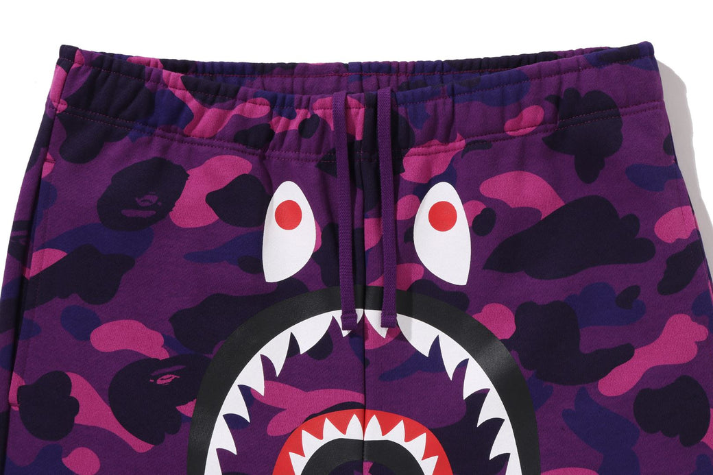 COLOR CAMO SHARK SWEAT PANTS | bape.com