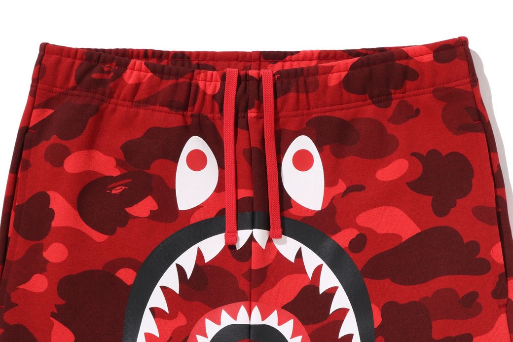 COLOR CAMO SHARK SWEAT PANTS | bape.com