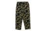 1ST CAMO A BATHING APE LOGO RELAXED FIT TRACK SWEATPANTS