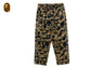1ST CAMO A BATHING APE LOGO RELAXED FIT TRACK SWEATPANTS