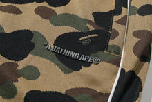 1ST CAMO A BATHING APE LOGO RELAXED FIT TRACK SWEATPANTS