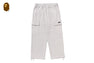 BAPE STA ONE POINT RELAXED FIT CARGO SWEATPANTS