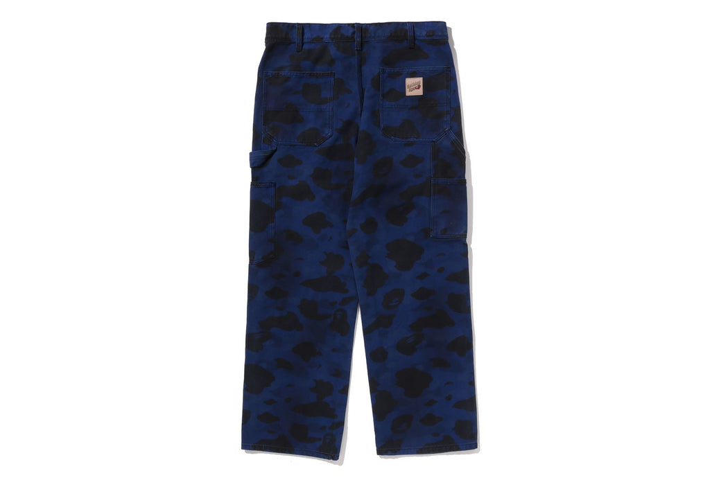 SOLID 1ST CAMO GARMENT DYED RELAXED FIT WORK PANTS | bape.com