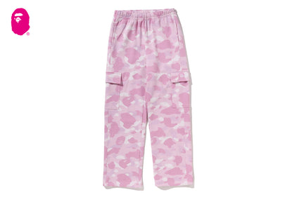 COLOR CAMO STRAIGHT SWEAT PANTS