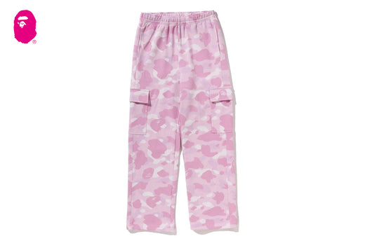 COLOR CAMO STRAIGHT SWEAT PANTS