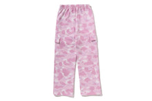 COLOR CAMO STRAIGHT SWEAT PANTS