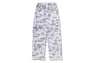 COLOR CAMO STRAIGHT SWEAT PANTS