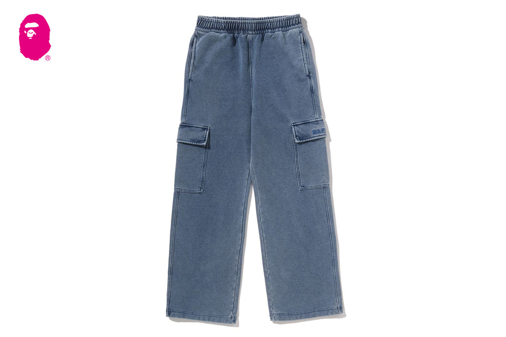 BAPE ストレートデニム インディゴ INDIGO STRAIGHT SWEAT PANTS | bape.com