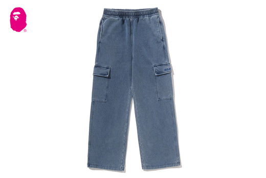 INDIGO STRAIGHT SWEAT PANTS