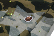 STA OVER PRINT 1ST CAMO CRYSTAL STONE SWEAT PANTS