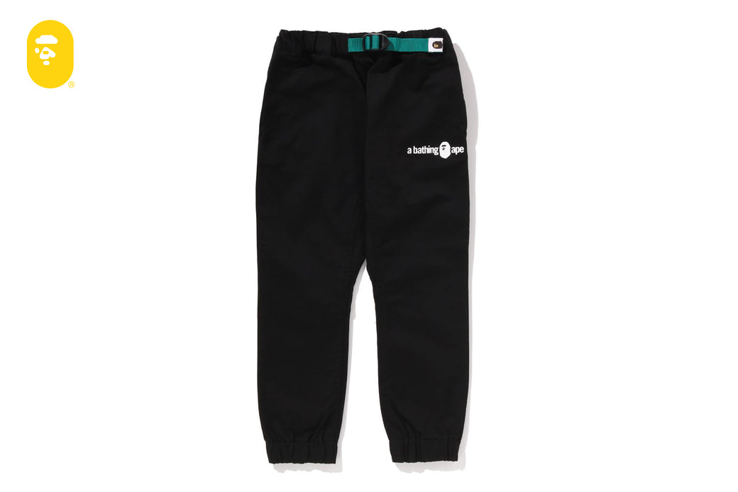 A Bathing Ape ジャージ パンツ ブラックBAPE BAPE CLIMBING PANTS | bape.com