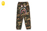GLITCH WOODLAND CAMO SHARK SWEAT PANTS