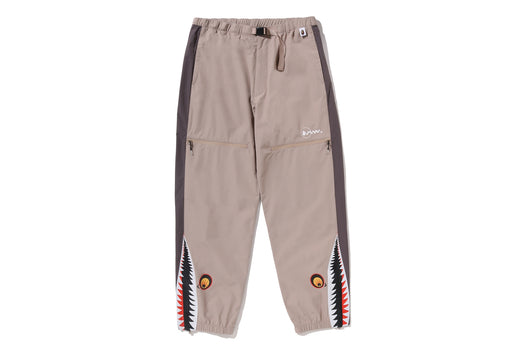 【 BAPE BY KAZUKI KURAISHI 】3-LAYER BELTED SHARK PANTS