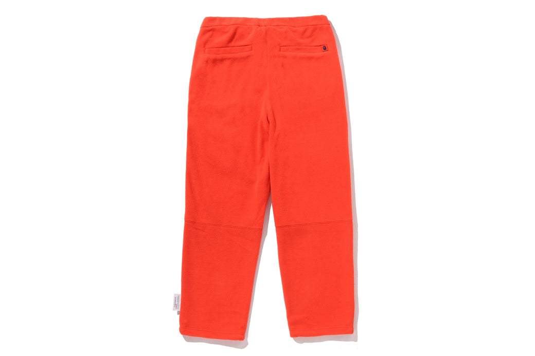 BAPE BY KAZUKI KURAISHI 】HALFTONE LOGO FLEECE BELTED PANTS | bape.com