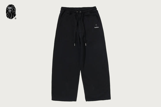 BAPE BLACK SWEAT PANTS