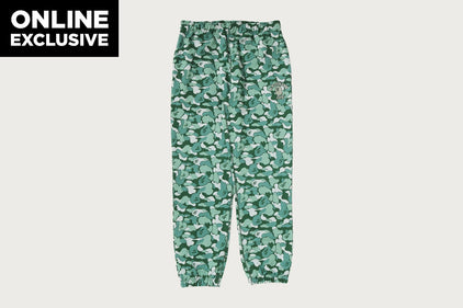 BAPE CARD CAMO COLLEGE ONE POINT SWEATPANTS BAPEC