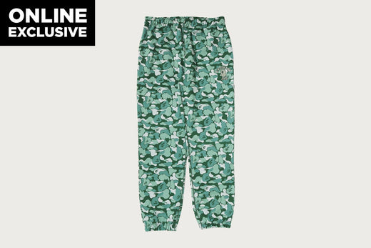 BAPE CARD CAMO COLLEGE ONE POINT SWEATPANTS BAPEC