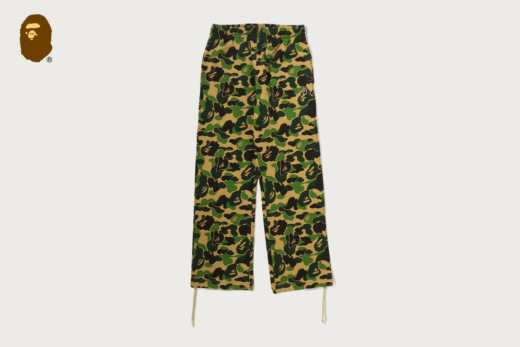 ABC CAMO ONE POINT WATERSHO 送料無料 ABC CAMO ONE POINT RELAXED FIT SWEATPANTS | bape.com