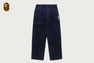 CORDUROY ELASTICATED RELAXED FIT PANTS