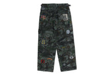 HYBRID CAMO MULTI BADGE CARGO PANTS