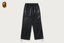 CROC PATTERN LOGO RELAXED FIT SWEATPANTS