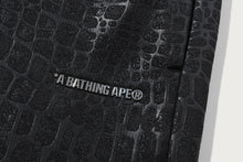 CROC PATTERN LOGO RELAXED FIT SWEATPANTS